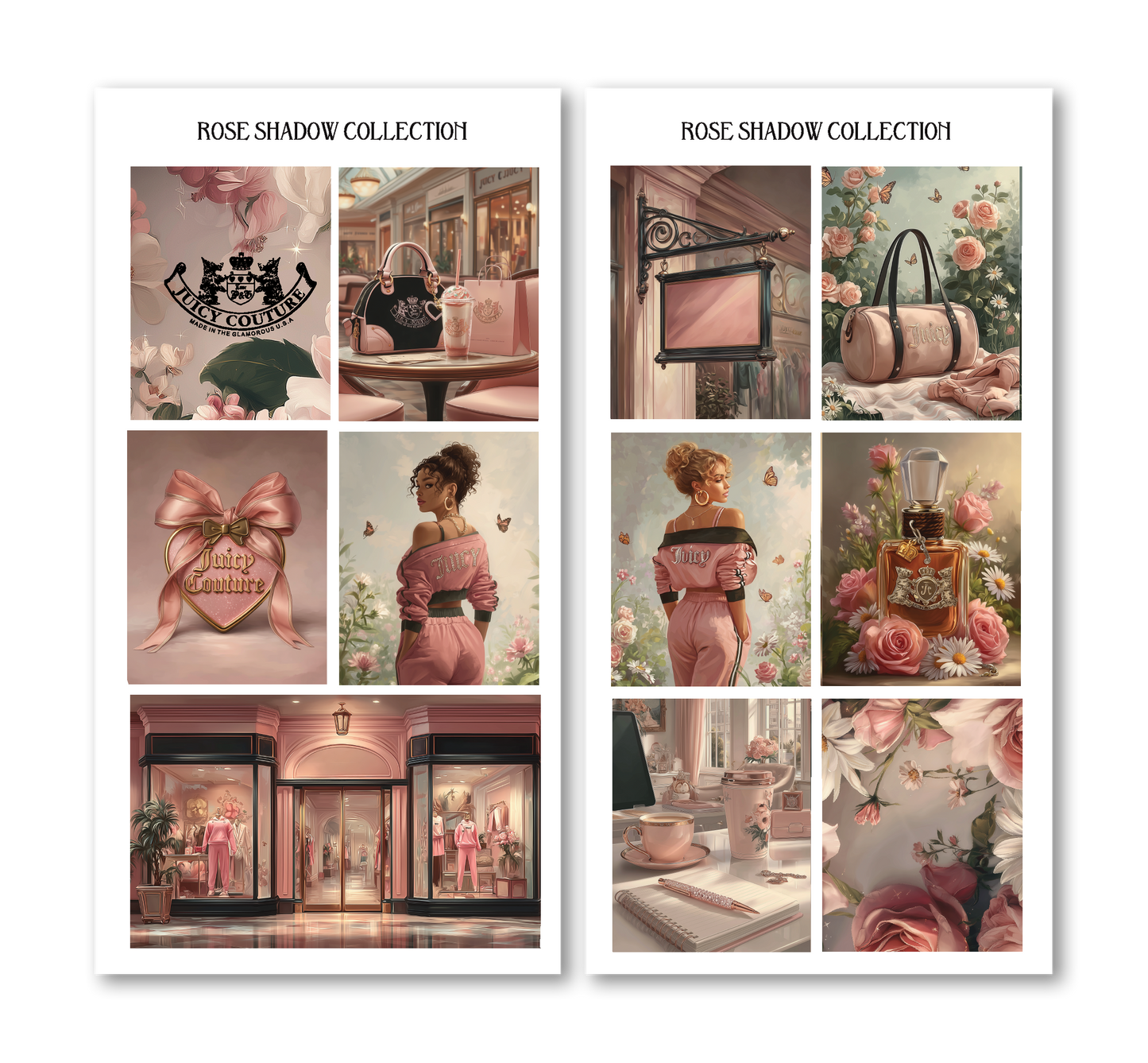 Full Boxes ONLY Juicy Bloom Fashion Sticker book VOL 54