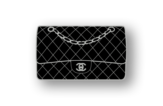 Camelia Boulevard Bag Enamel Pin