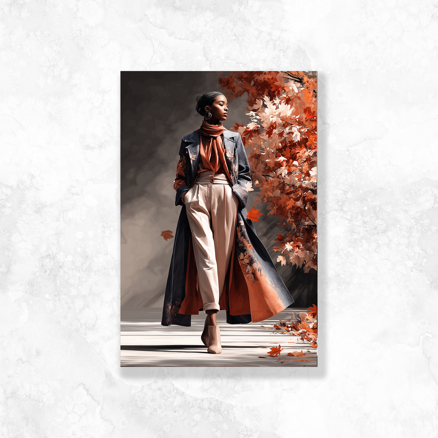 Black Fashion Girl Dashboard Stickerbook VOL 50