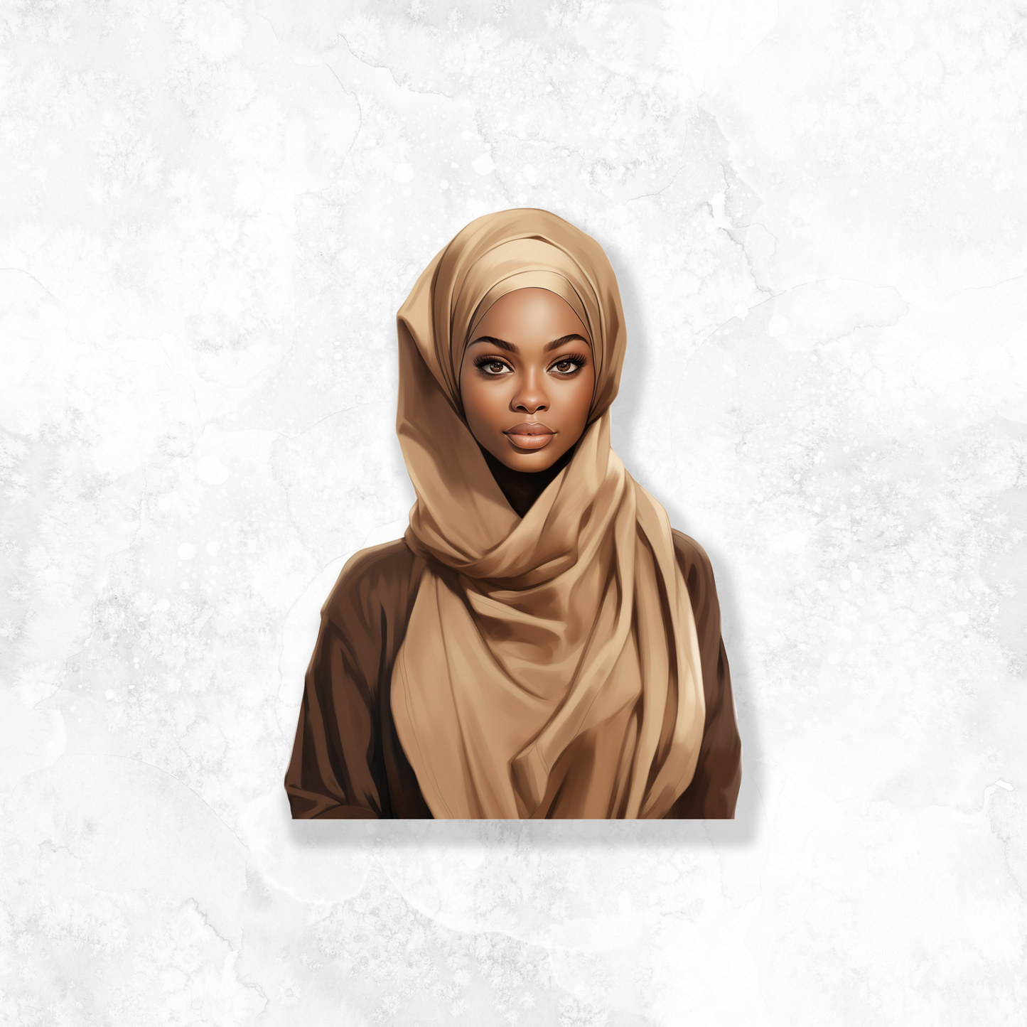 Hijabi Fashion Girl Black Friday Exclusive Stickerbook Tip-in