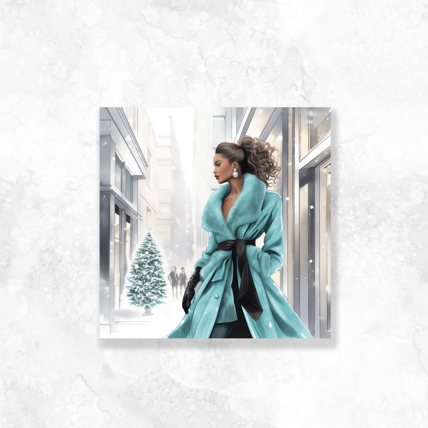 Black fashion girl 2 Dashboard Stickerbook VOL 32