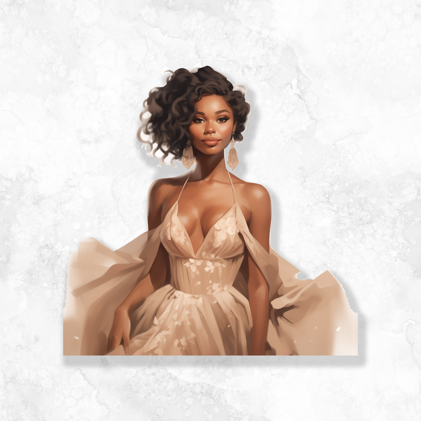Black Fashion Girl Black Friday Exclusive Stickerbook Tip-in