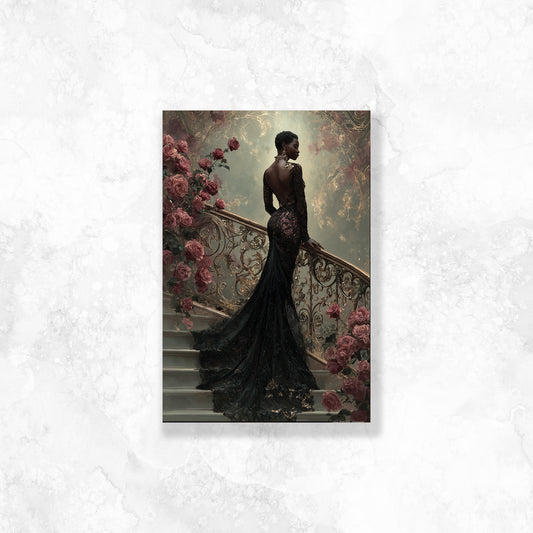 Black Fashion Girl Dashboard Stickerbook VOL 46  Twilight Rose