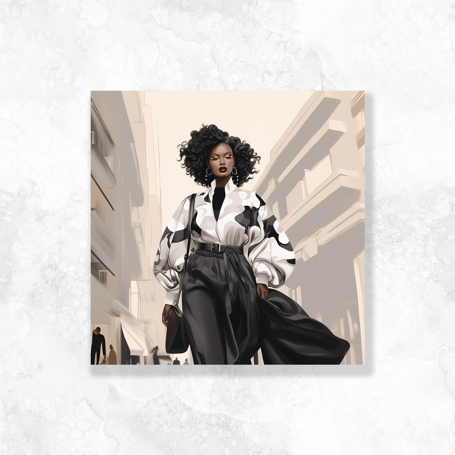 Black girl fashion girl 1 Givenchy Dashboard