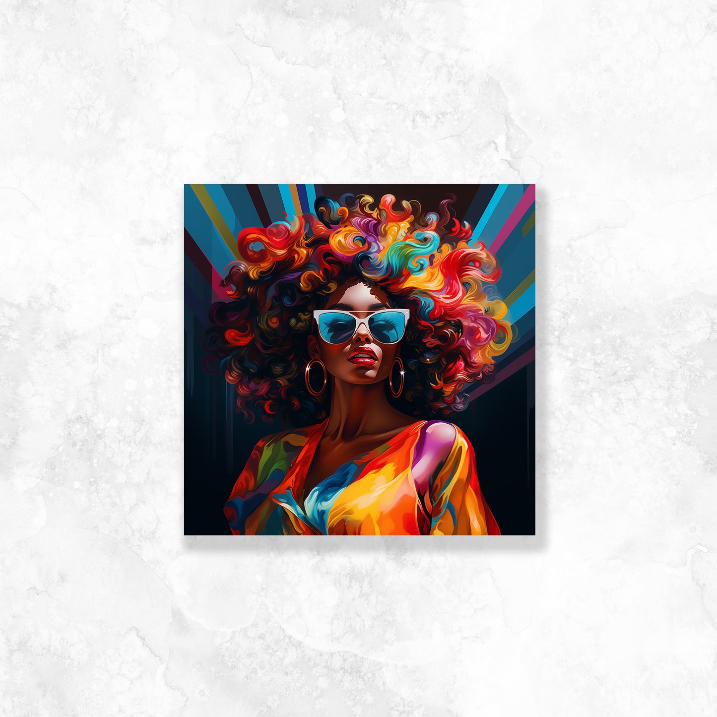 Colorful Black Fashion girl Dashboard Stickerbook VOL 23