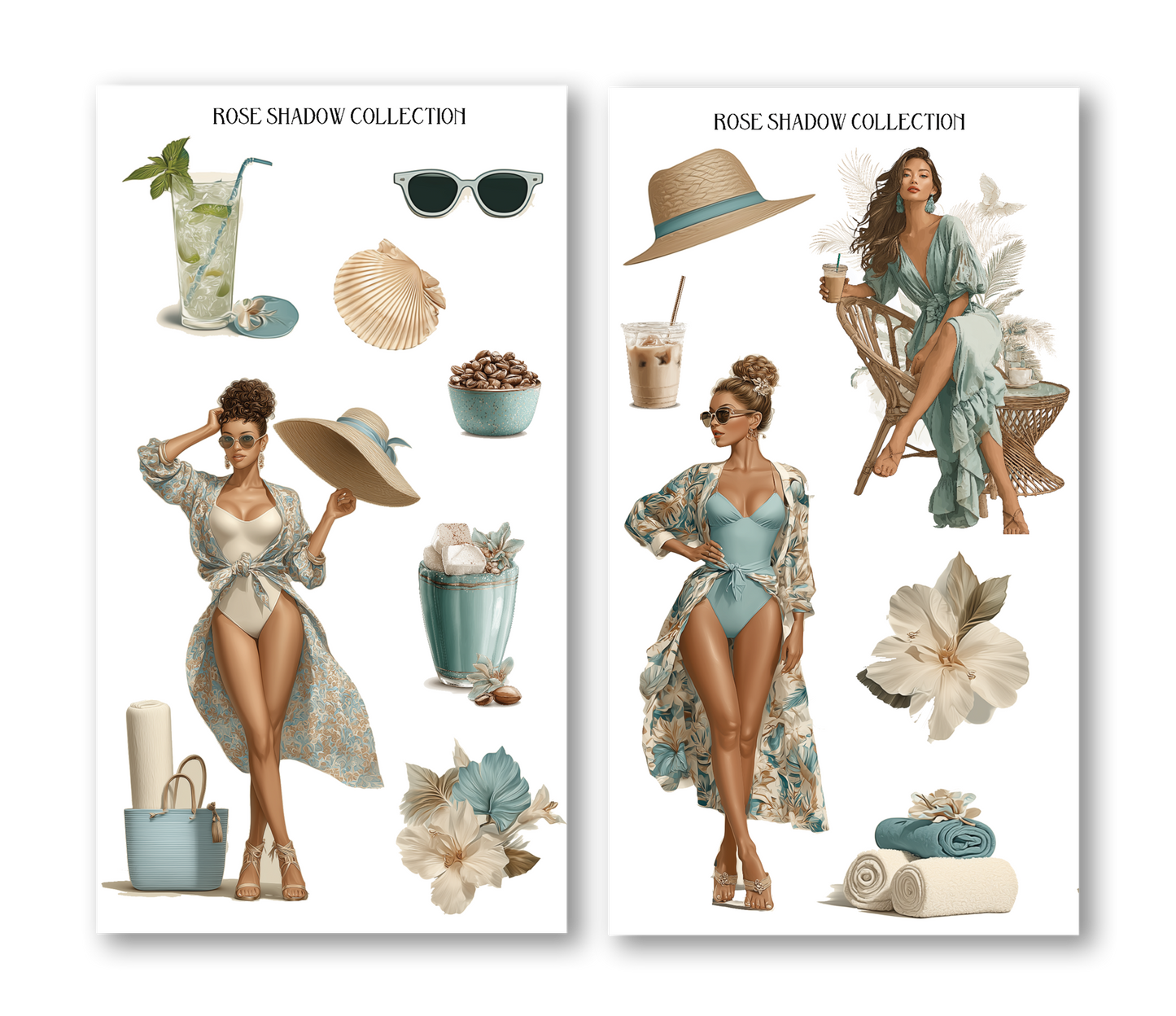 Tropics Fashion Sticker Book VOL 49