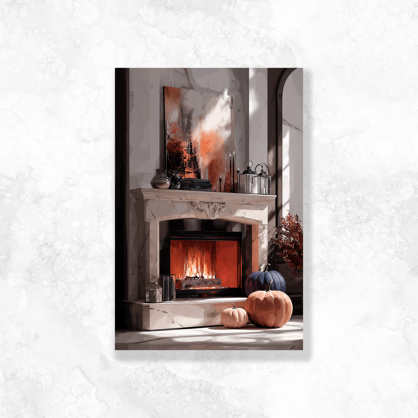 Fireplace Dashboard Stickerbook VOL 50