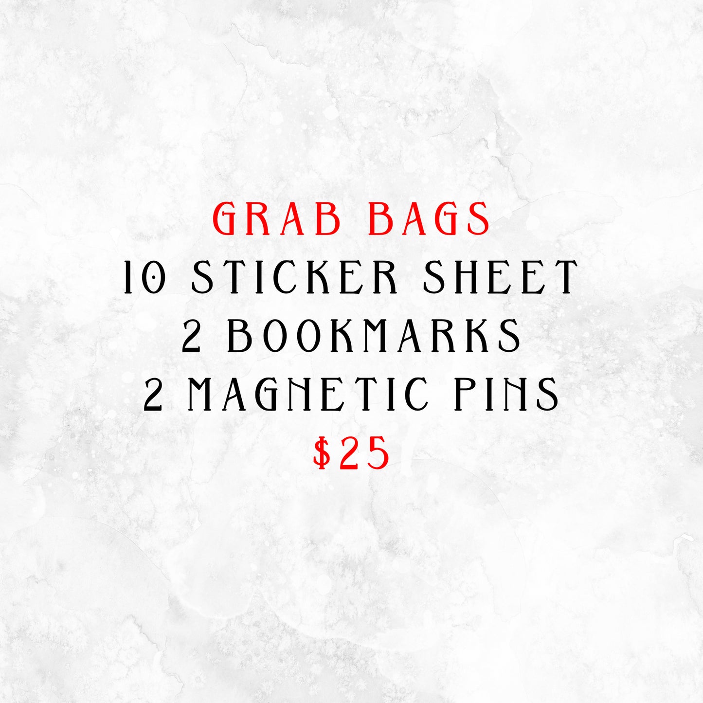 Grab Bags $25