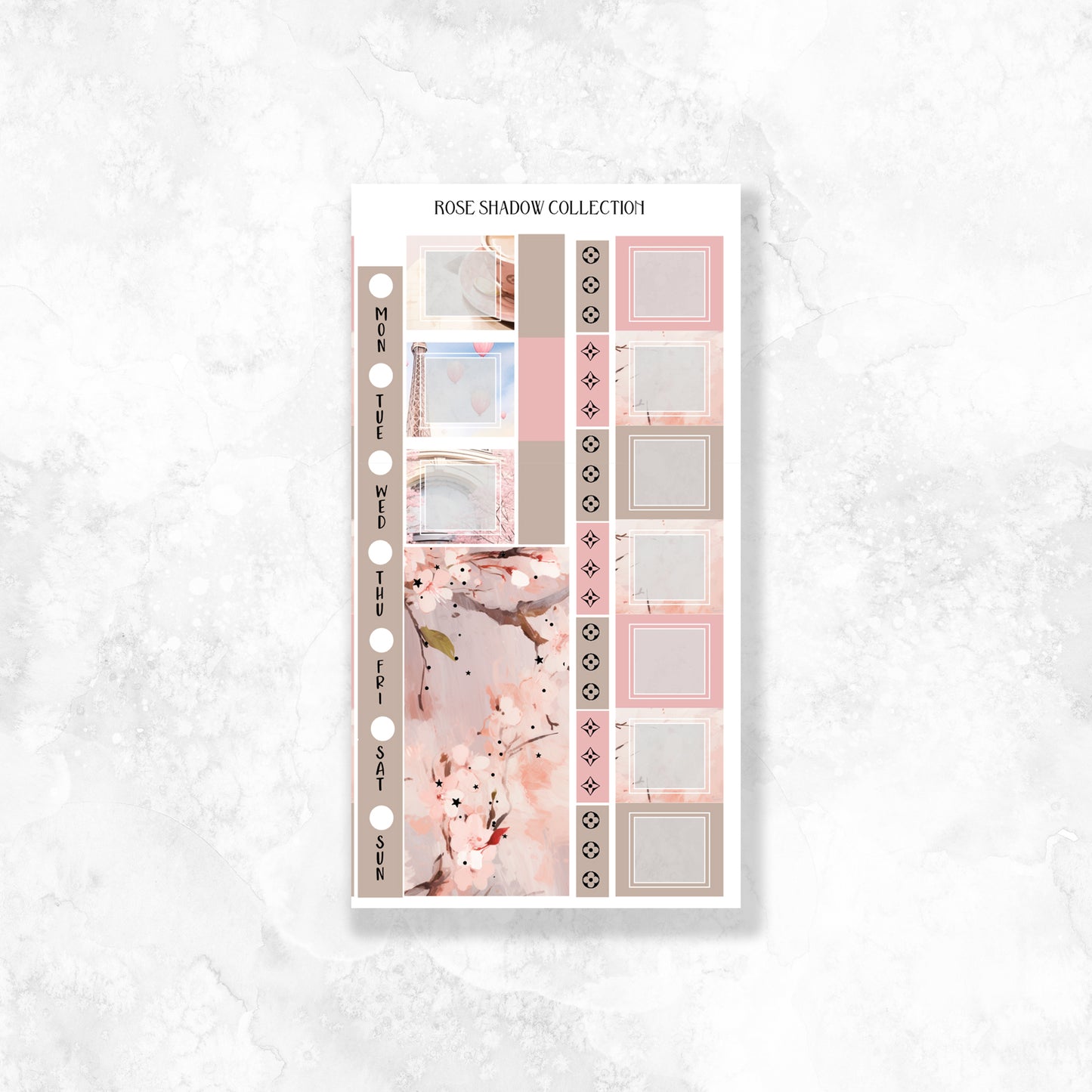 LV Cherry Blossom Exclusive Fashion Sticker Book (VOL 18)