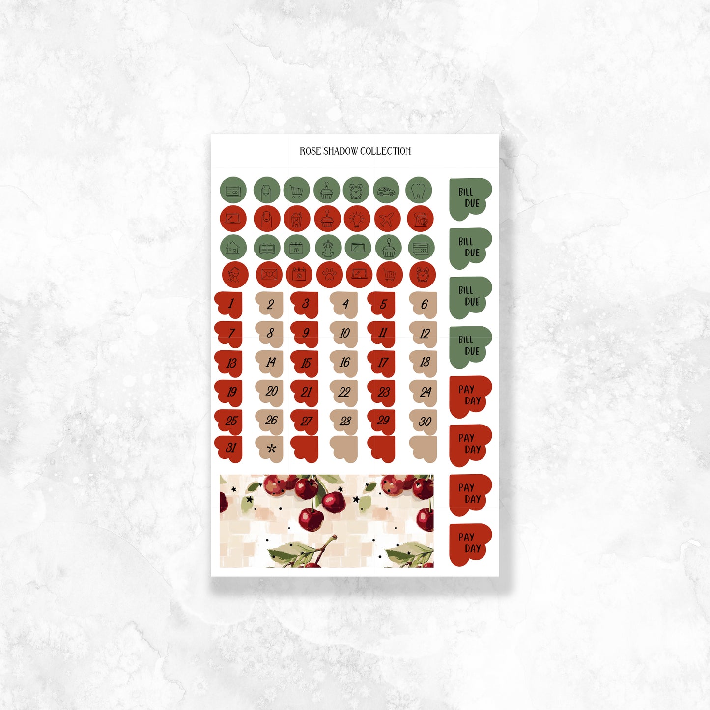 July 2025 Monthly A5 Wide Standard Planner Insert