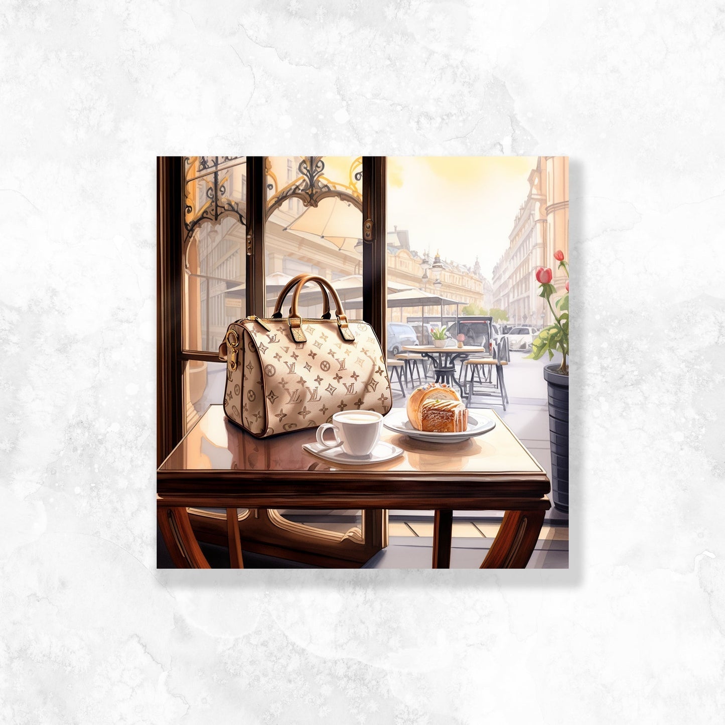 LV Coffee Scene freebie A5 Rings