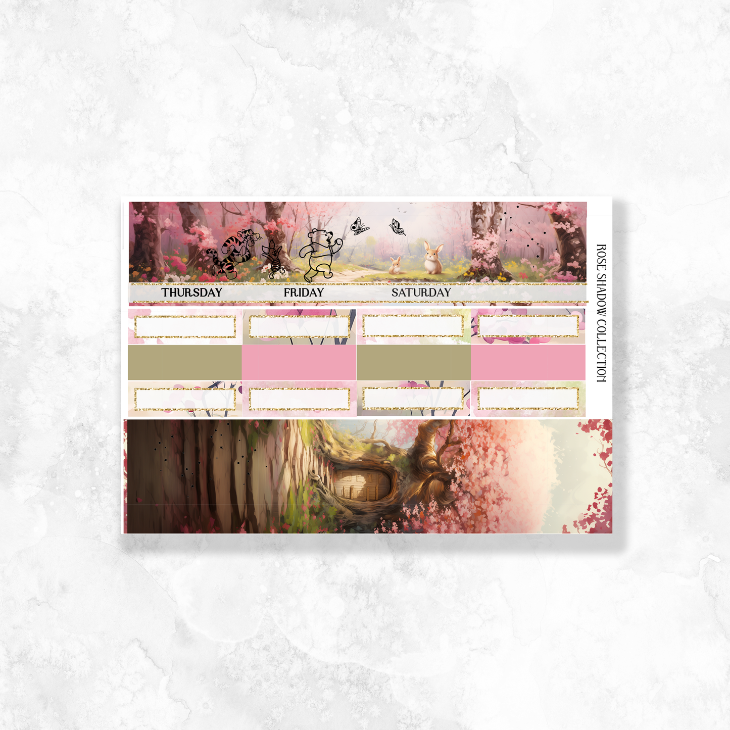 March 2025 Monthly A5 Wide Standard Planner Insert
