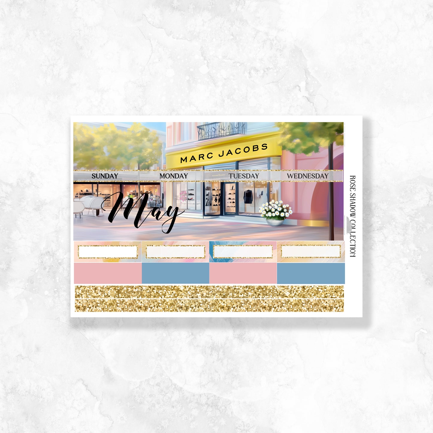 May 2025 Monthly A5 Wide Standard Planner Insert