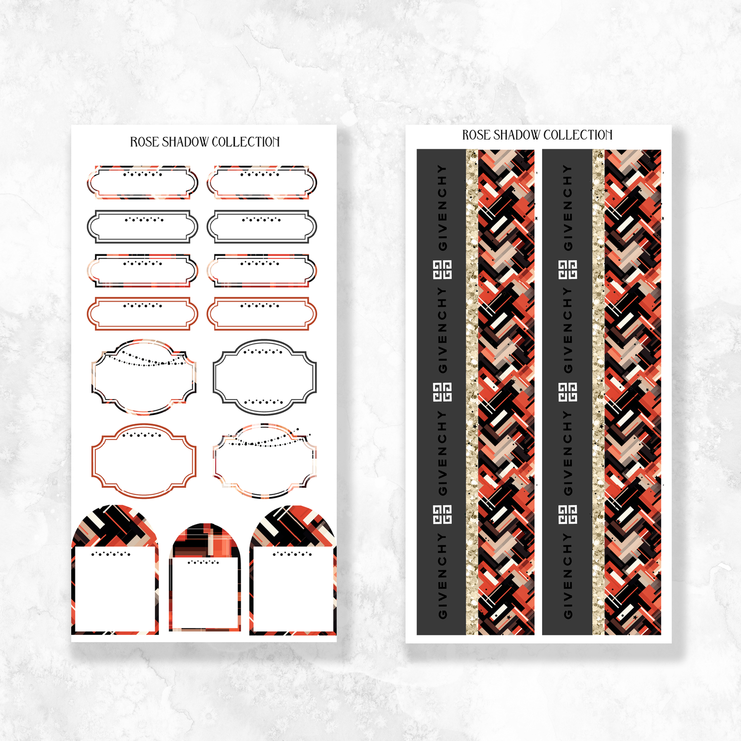 Givenchy Exclusive Fashion Sticker Book (VOL 21)
