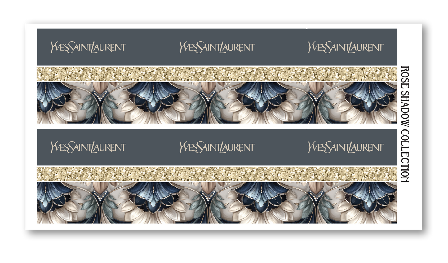 Bottom Washi Add on sheet Paris After Dark Stickerbook VOL 55