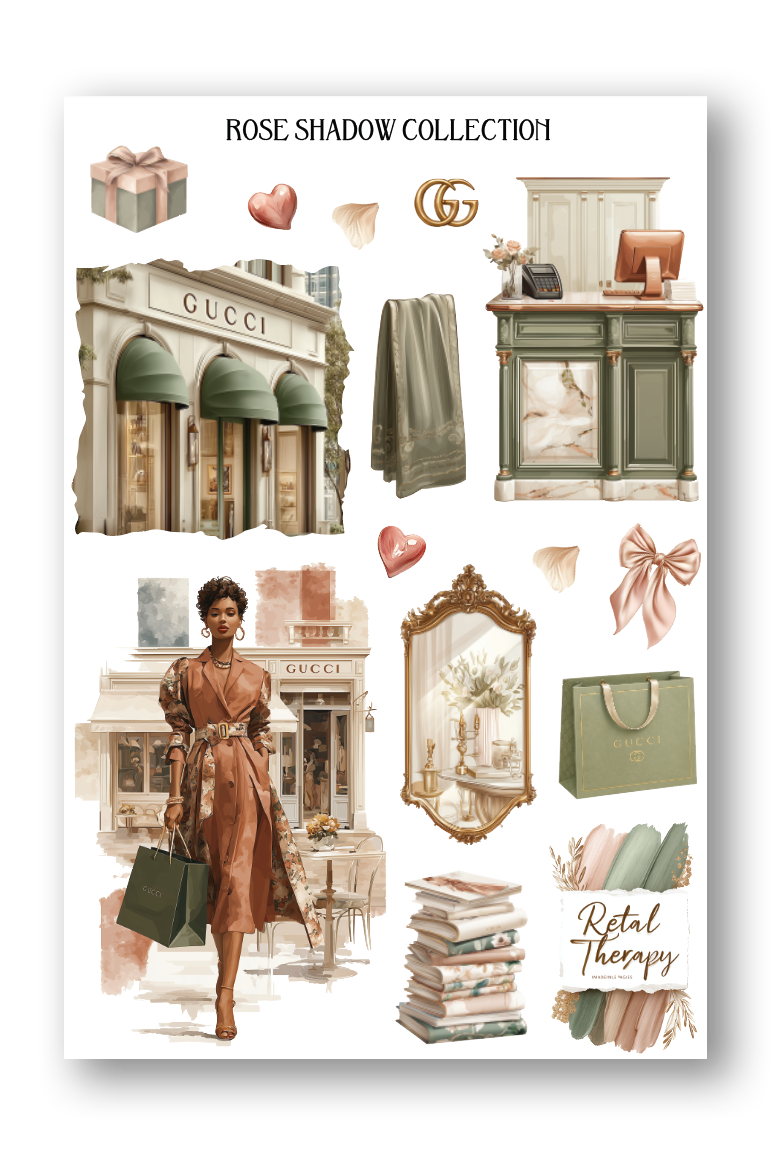 shopping Sheet Quiet Luxury Journaling sheet