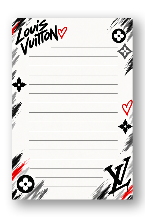 Midnight graffiti Notepad