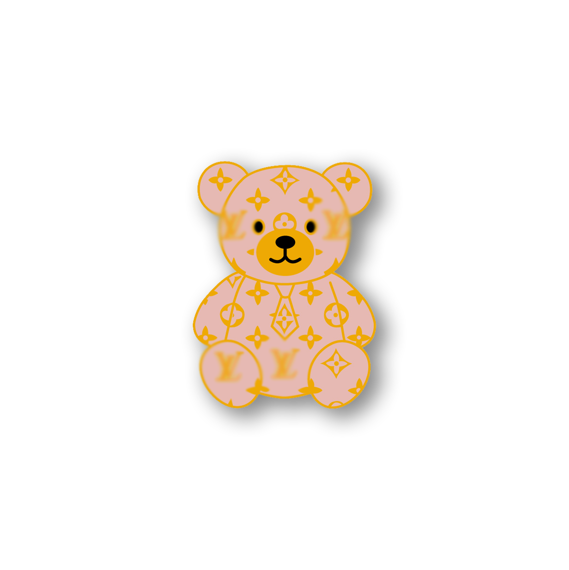 PINK Louie de Pont au Lac Magnetic Pin