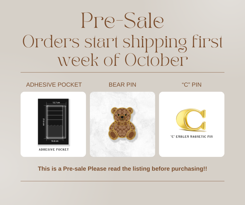 Pocket Presale and more (Please read the listing before buying) MUST BE PURCHASED SEPARATELY