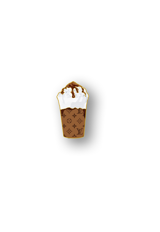 LoVe Frappuccino Cup Enamel Pin
