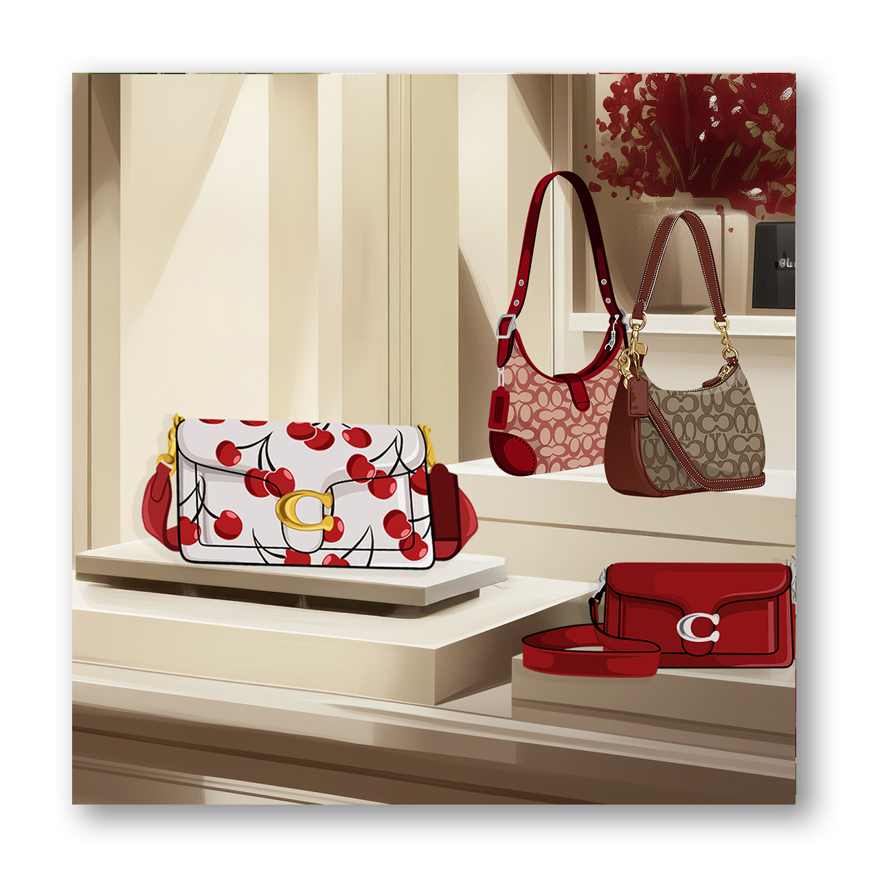 Bags Display Dashboard Stickerbook VOL 44 (Gold Foil Only)