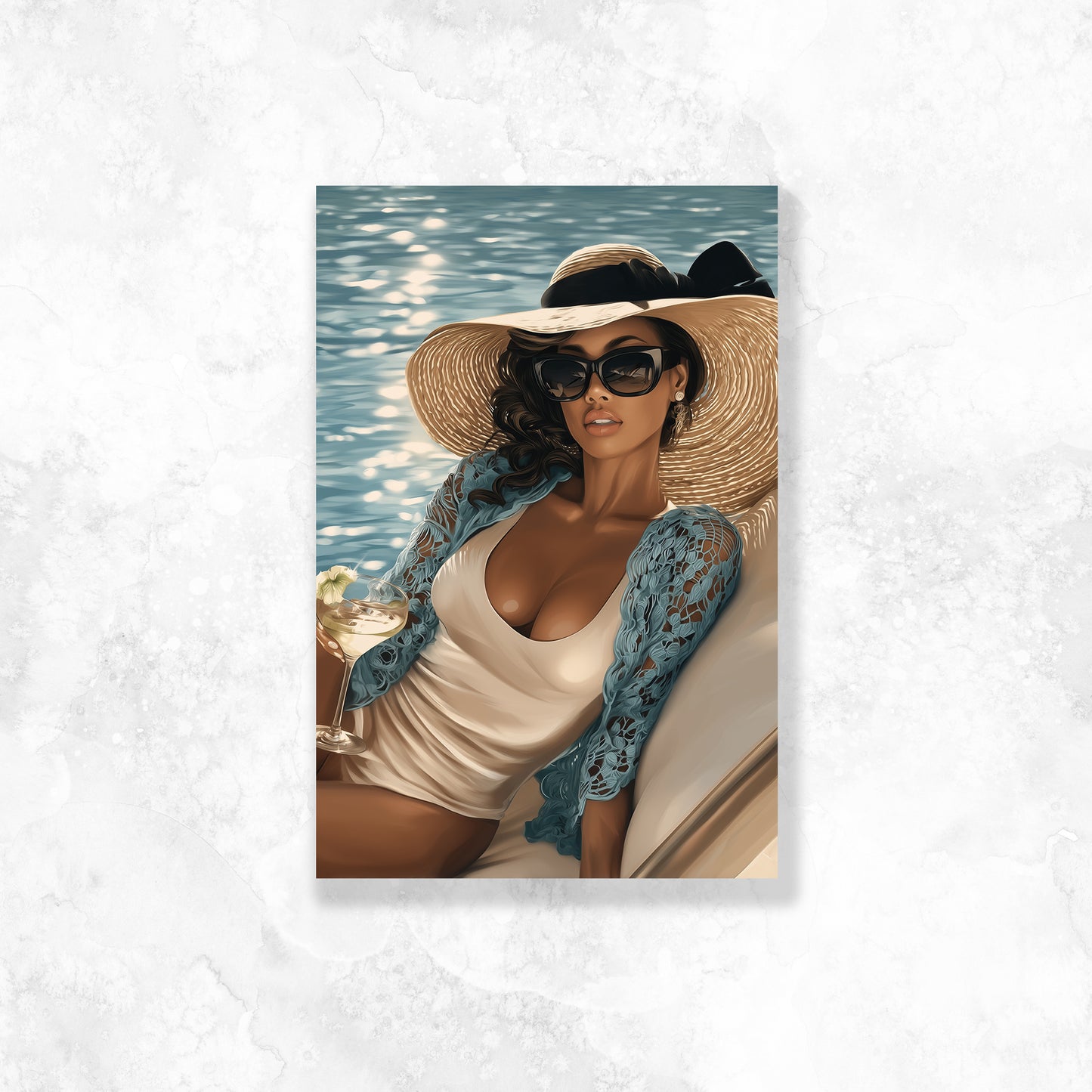 Black Fashion Girl 2 Dashboard Stickerbook VOL 49