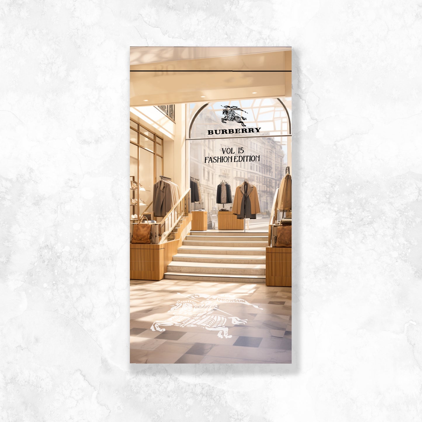 Burberry Exclusive Fashion Sticker Book (VOL 15)