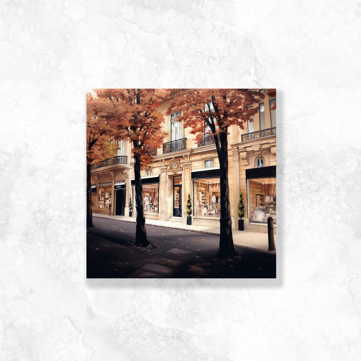 Chanel fall storefront dashboard