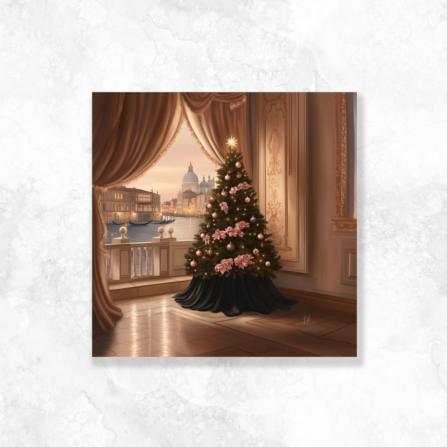 Christmas Tree - New Years in Venice Dashboard VOL 34