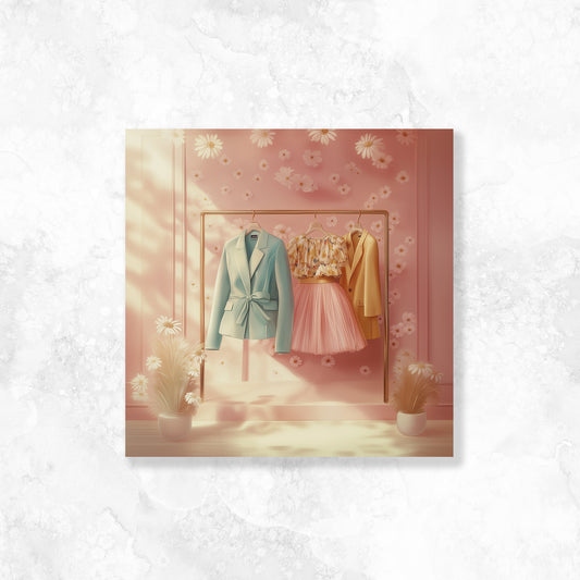 Clothing Rack Dashboard Stickerbook VOL 41 (Gold Foil Only)