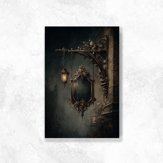 Coco Shop Sign Camélia Dashboard Stickerbook VOL 53 (GOLD FOIL ONLY)