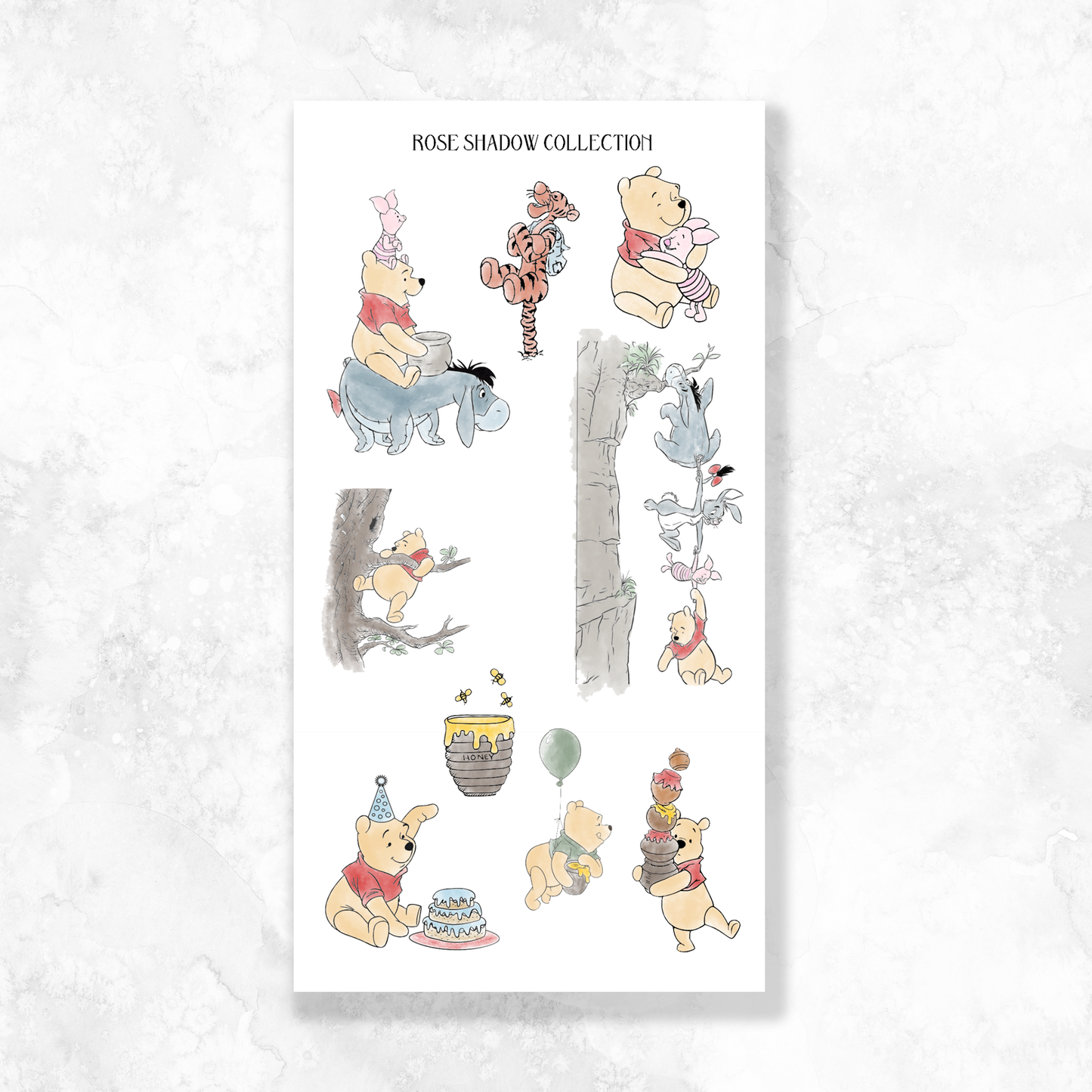 Deco sheet ONLY! Adventures Novelty Stickerbook