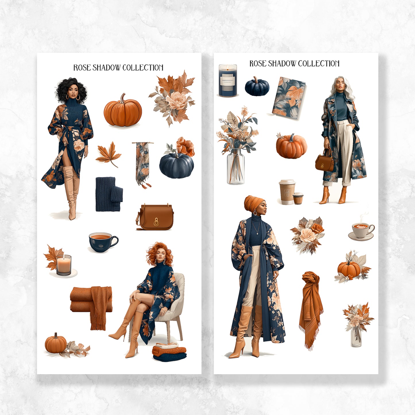 Deco sheet ONLY! Autumn in Vague VOL 50