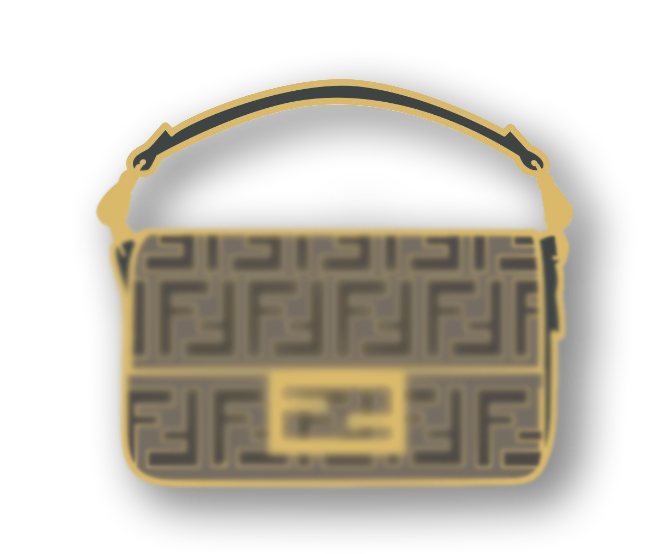 F&F BAG Magnetic Pin Golden Era Collection