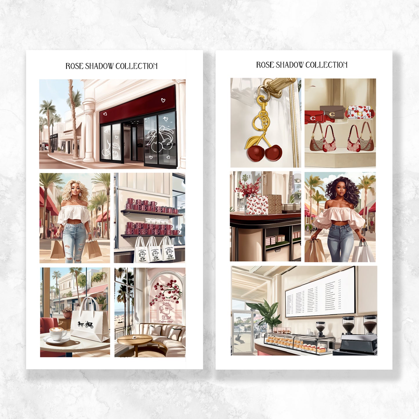 Full Boxes ONLY Fashion Sticker book VOL 44