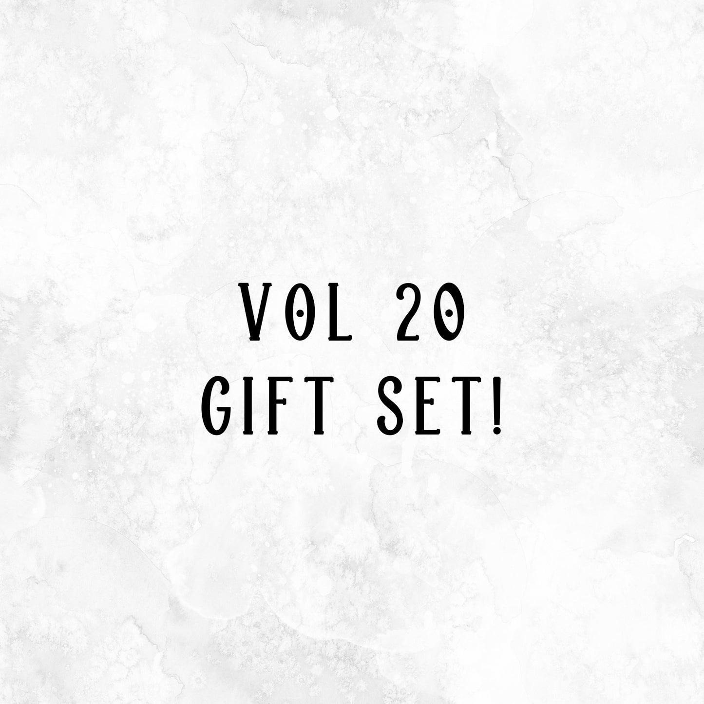VOL 20 Gift Set