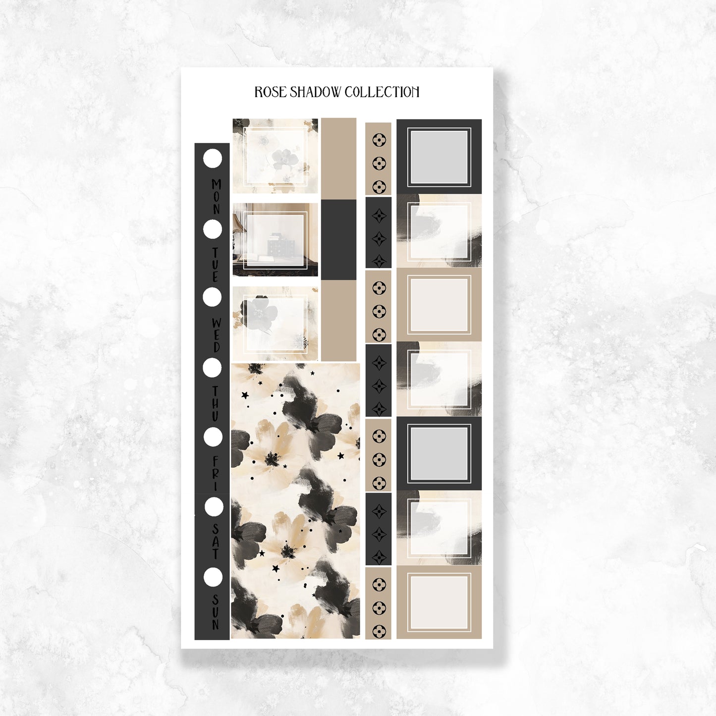 Hobo sheet ONLY! Fashion Sticker Book VOL 31 Boujee Witch