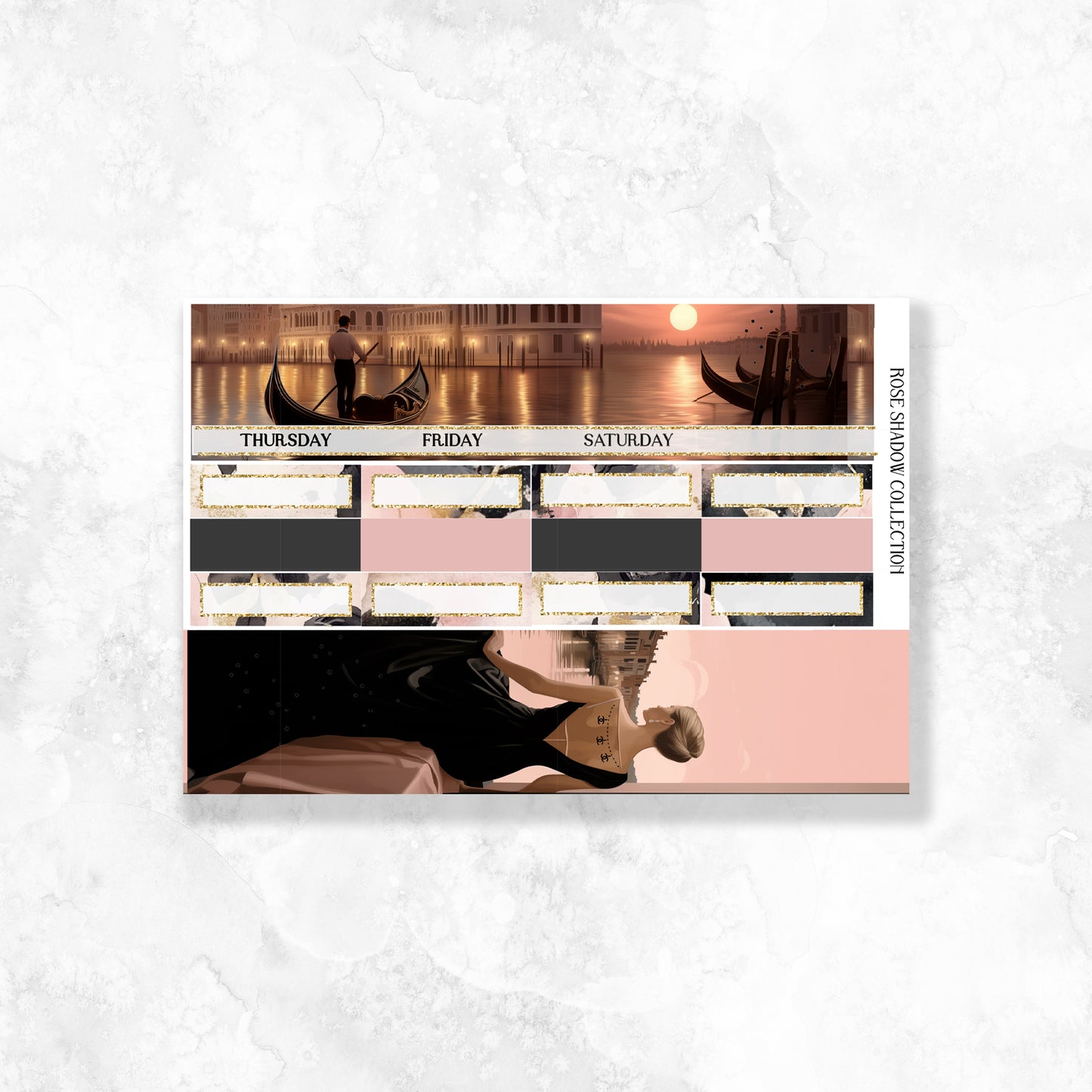 January 2025 Monthly A5 Wide Standard Planner Insert