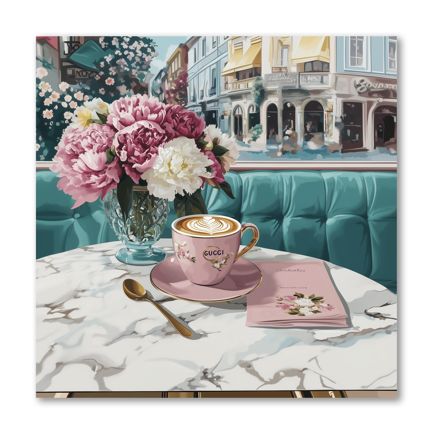 Coffee Scene Dashboard Stickerbook VOL 43