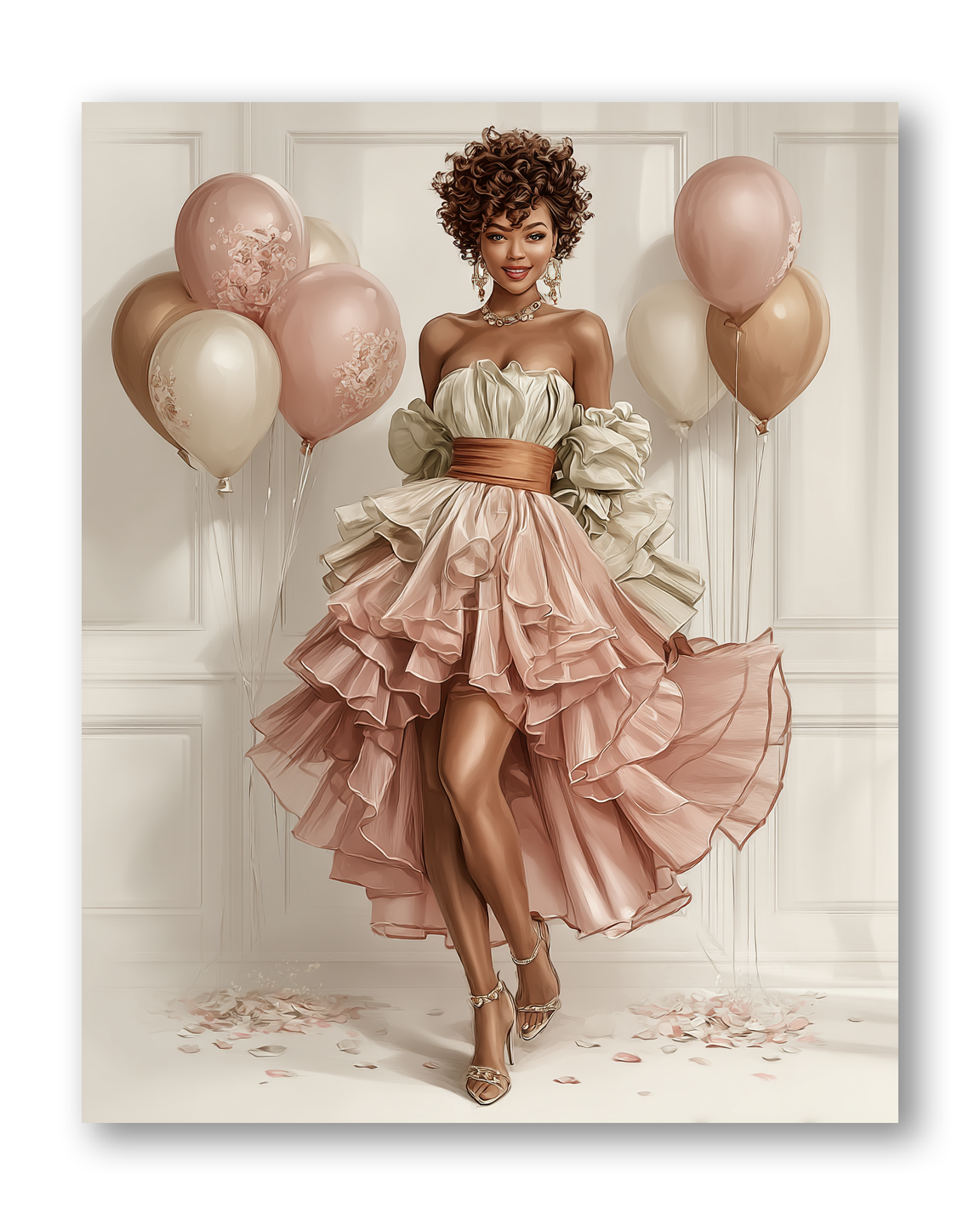 Black Fashion Girl Dashboard Dana's Birthday Bash