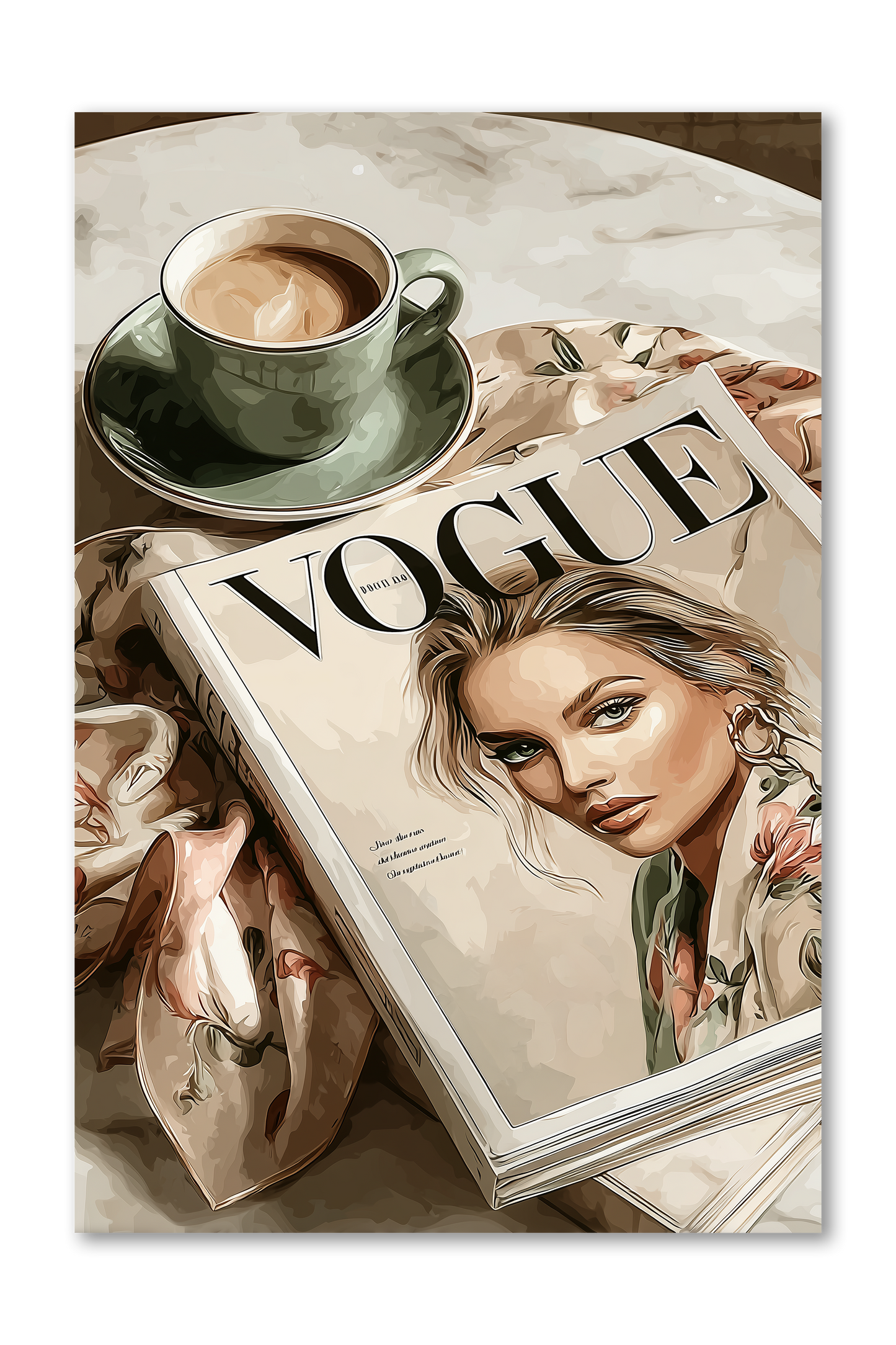 Magazine Dashboard Quiet Luxury Collection (GOLD FOIL ONLY)
