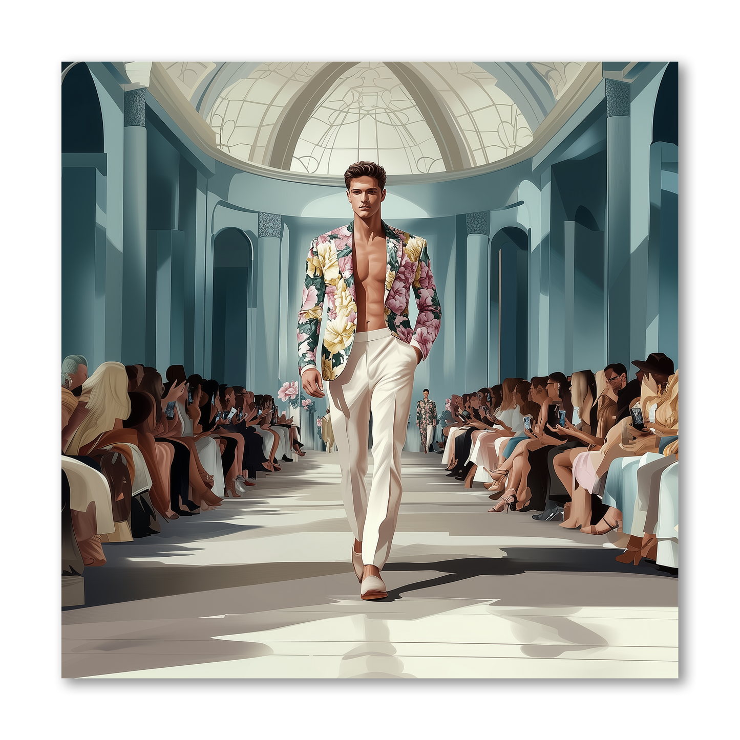 Male Model Dashboard Stickerbook VOL 43