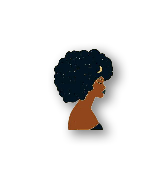 Moon child Magnetic Pins