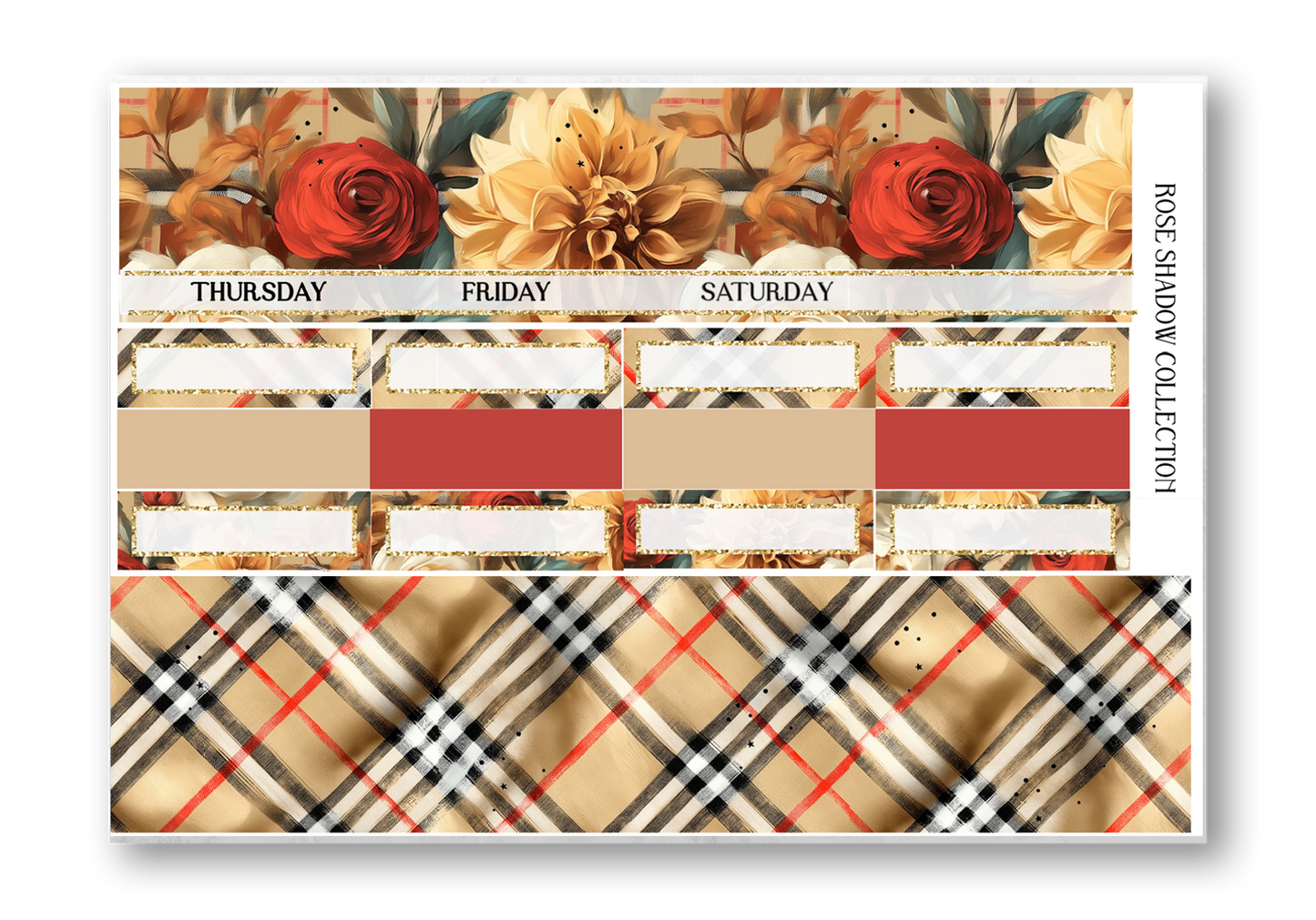 November 2025 Monthly A5 Wide Standard Planner Insert