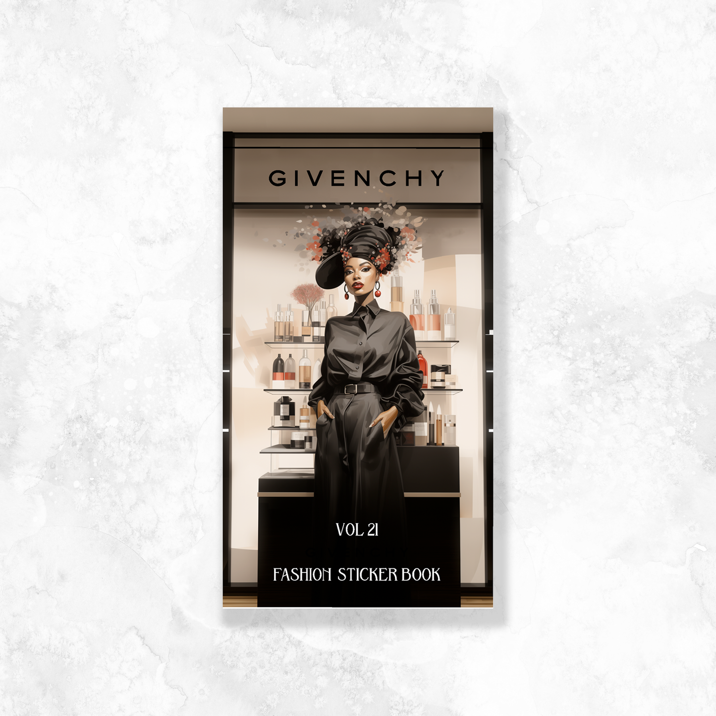 Givenchy Exclusive Fashion Sticker Book (VOL 21)
