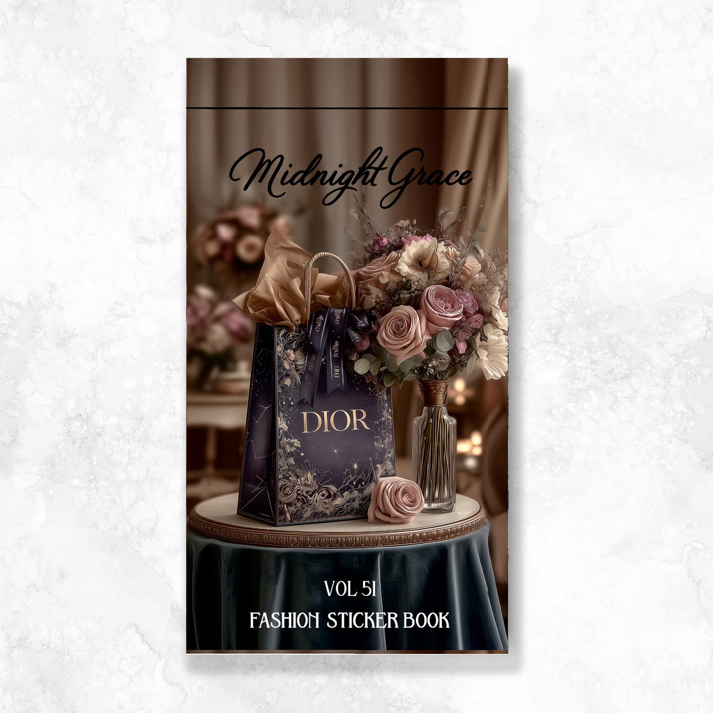 Midnight Grace Exclusive Fashion Sticker Book VOL 51