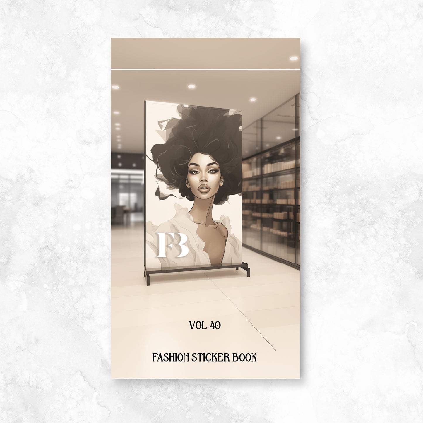Fashion Sticker Book VOL 40