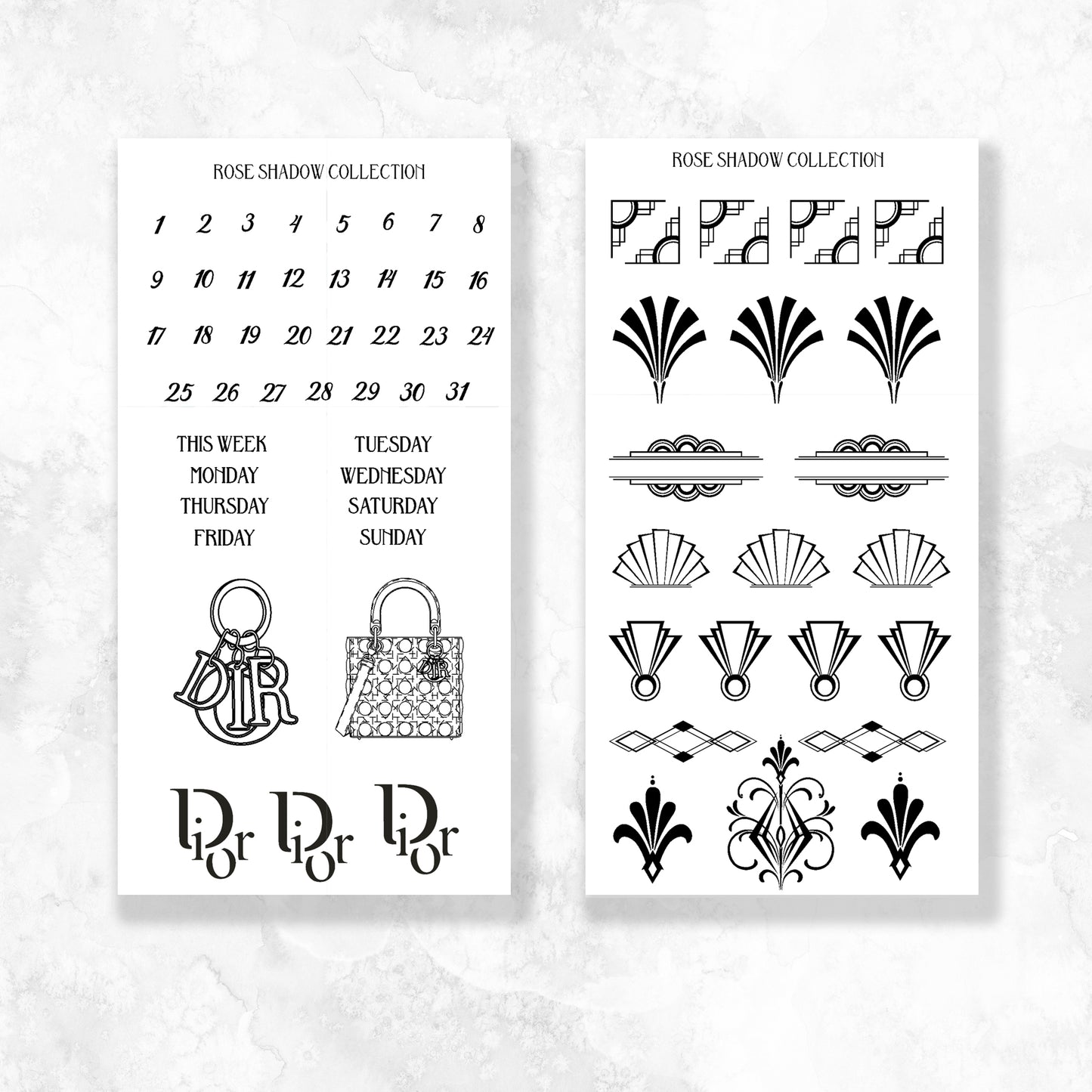 House of Dior Exclusive Fashion Sticker Book (VOL 16)