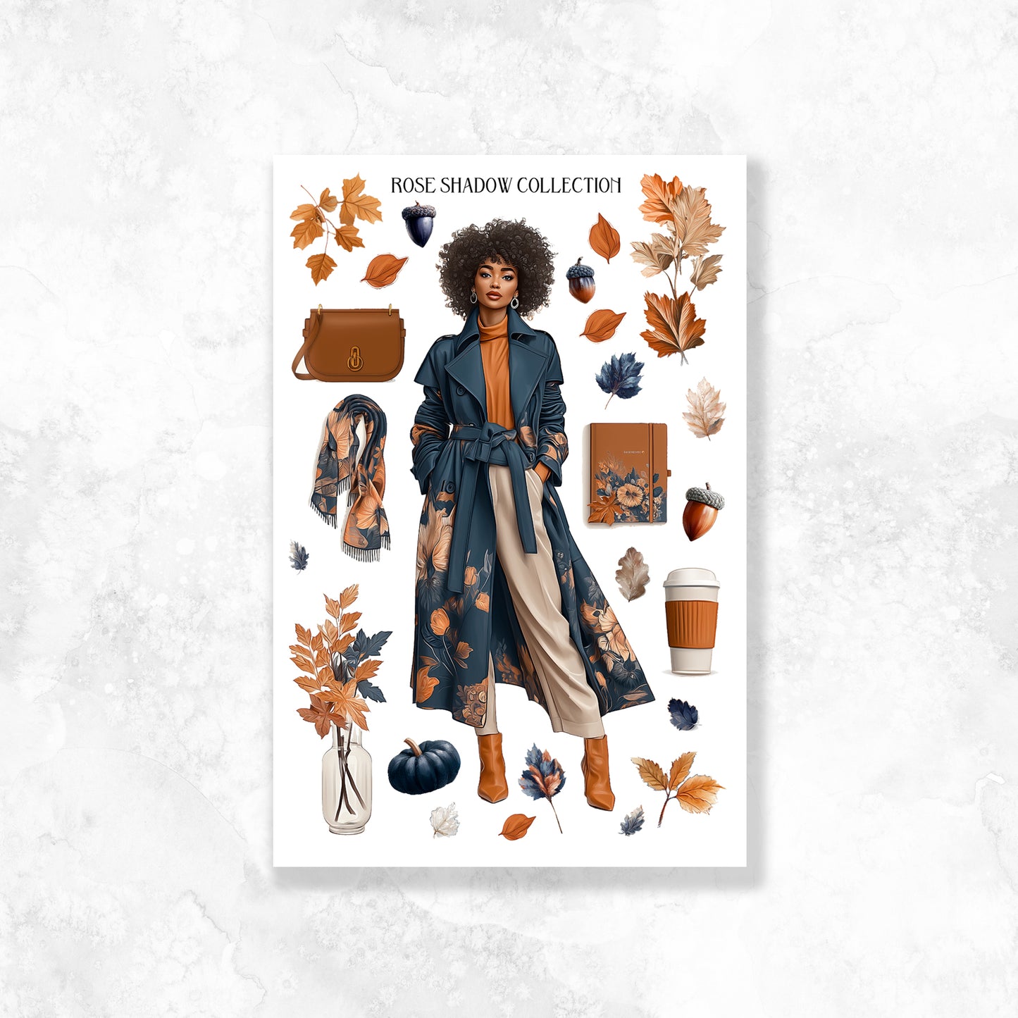 Autumn in Vague Journaling Collection VOL 50