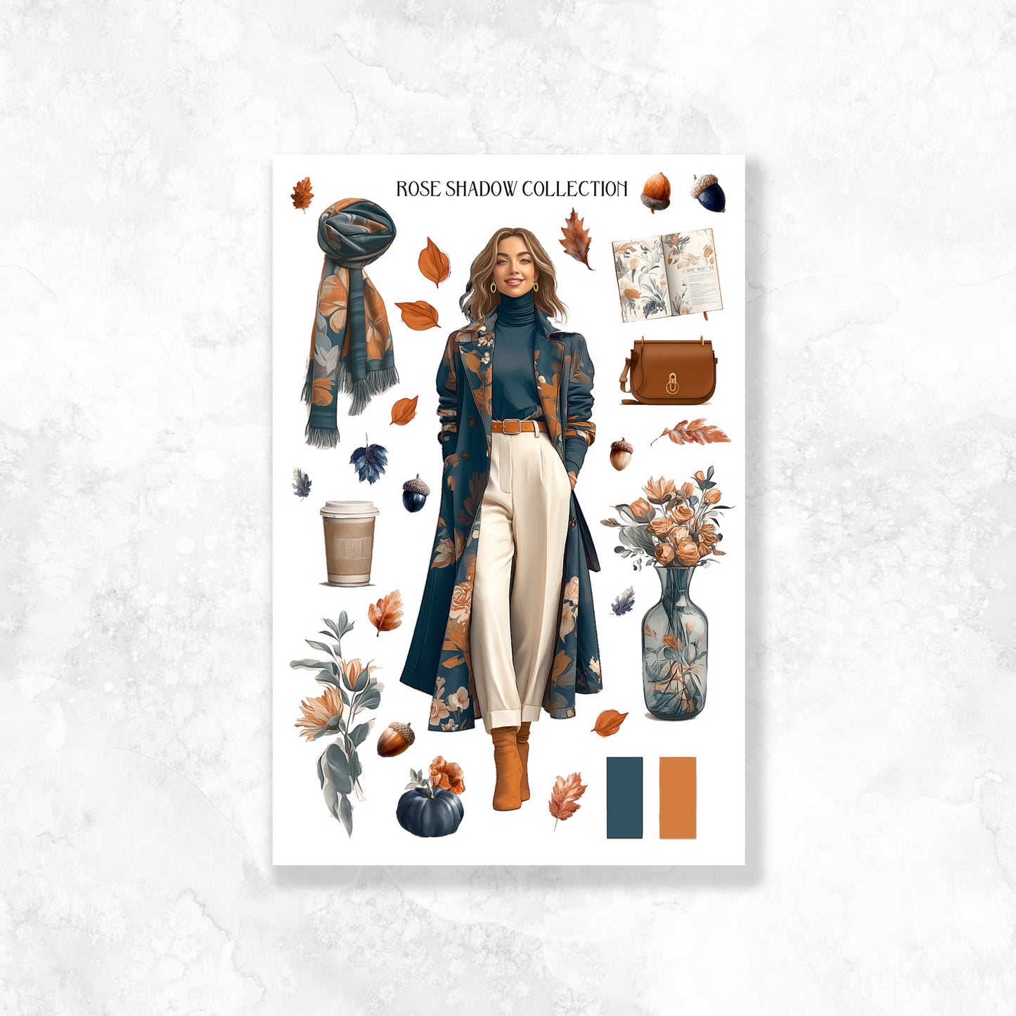 Autumn in Vague Journaling Collection VOL 50